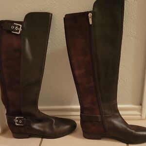 Marc Fisher tall brown size 6.5M boots